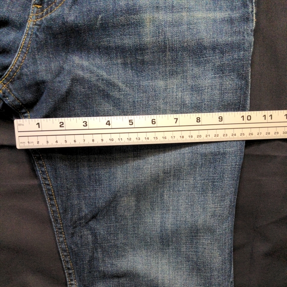 Levi's 569 Loose Straight Fit Men's Blue Jeans 30x32 - Picture 6 of 9